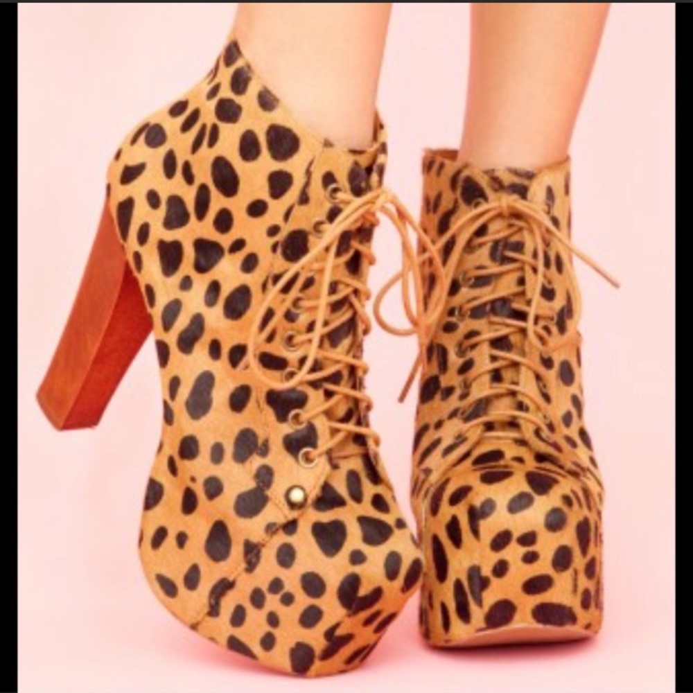 Jeffrey Campbell vintage leopard Lita Platform